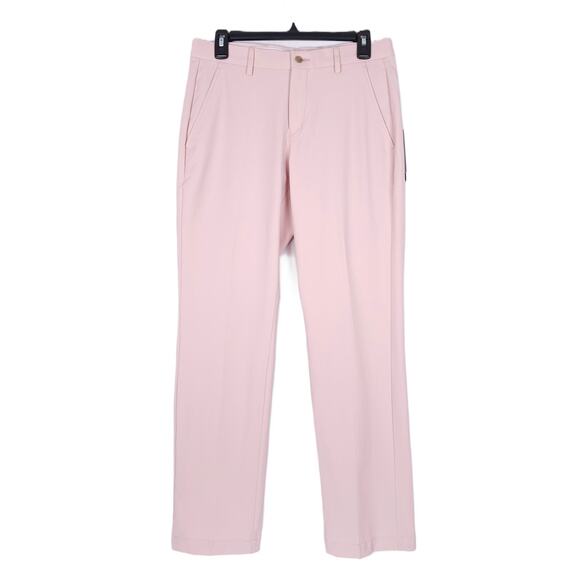 Michael Kors Classic-Fit Performance Stretch Dress Pants Pink 32x30 NWT *Defect* - Picture 4 of 8